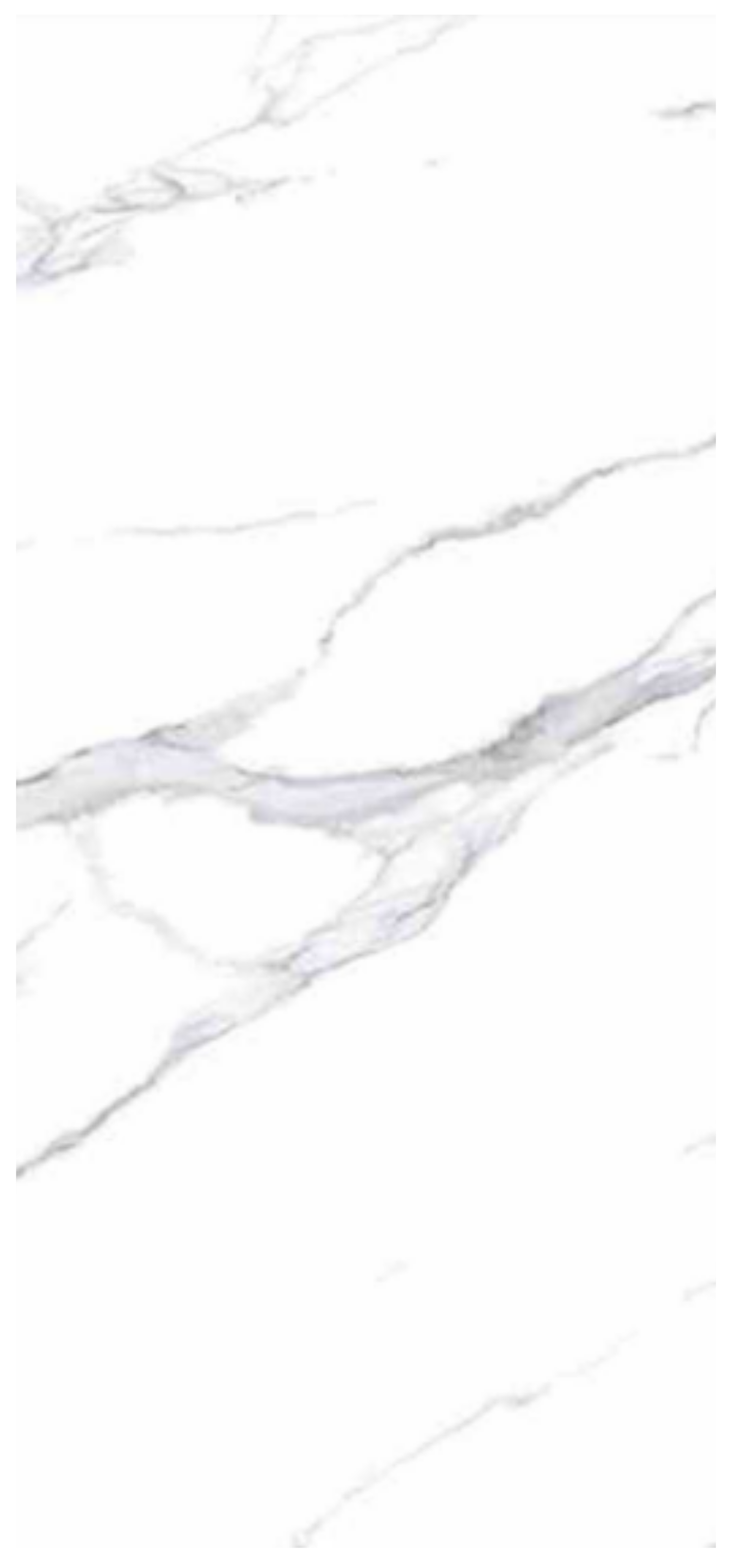 Normal Sintered Stone Slab - "Alphine White | ABC" Stone Pattern