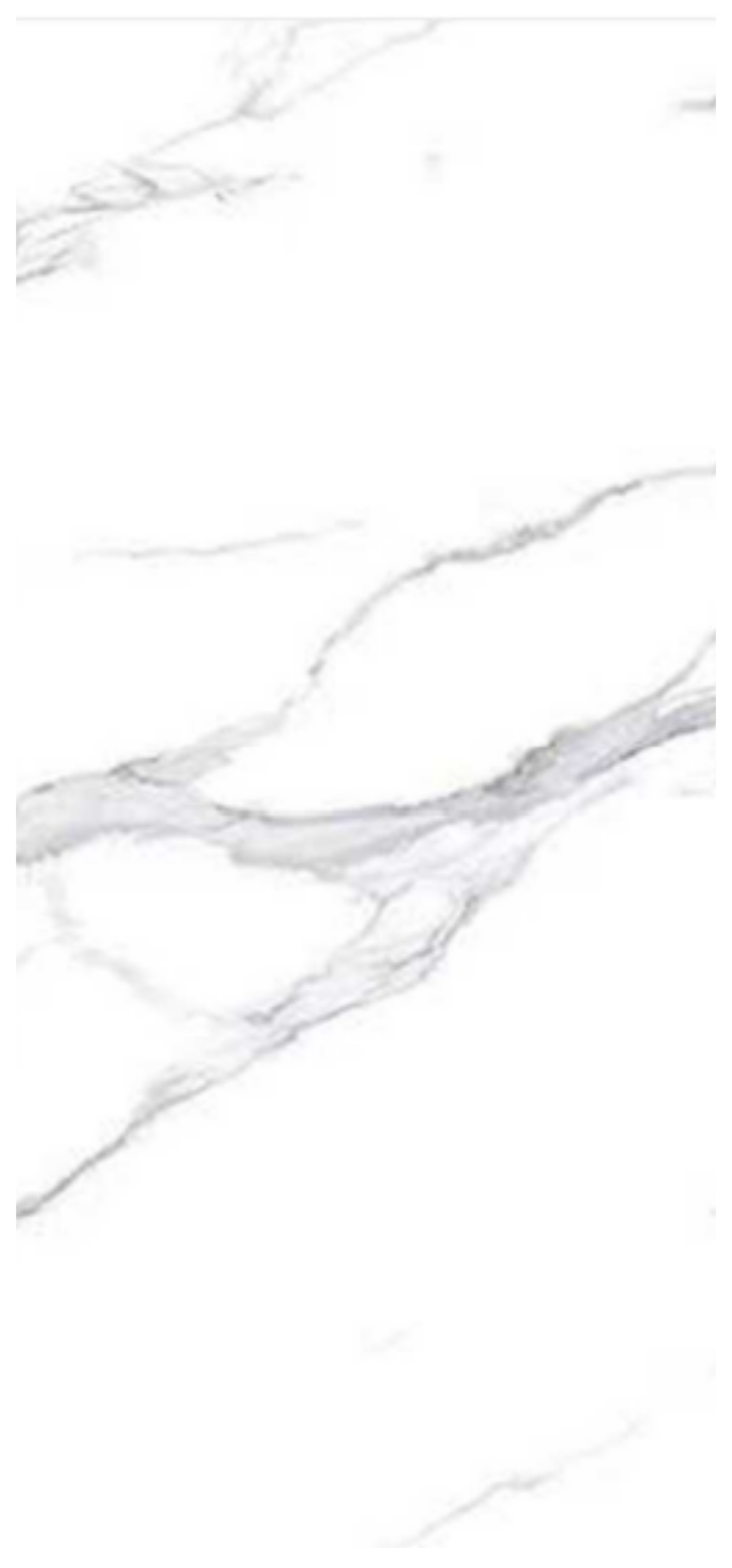 Normal Sintered Stone Slab - "Alphine White | ABC" Stone Pattern