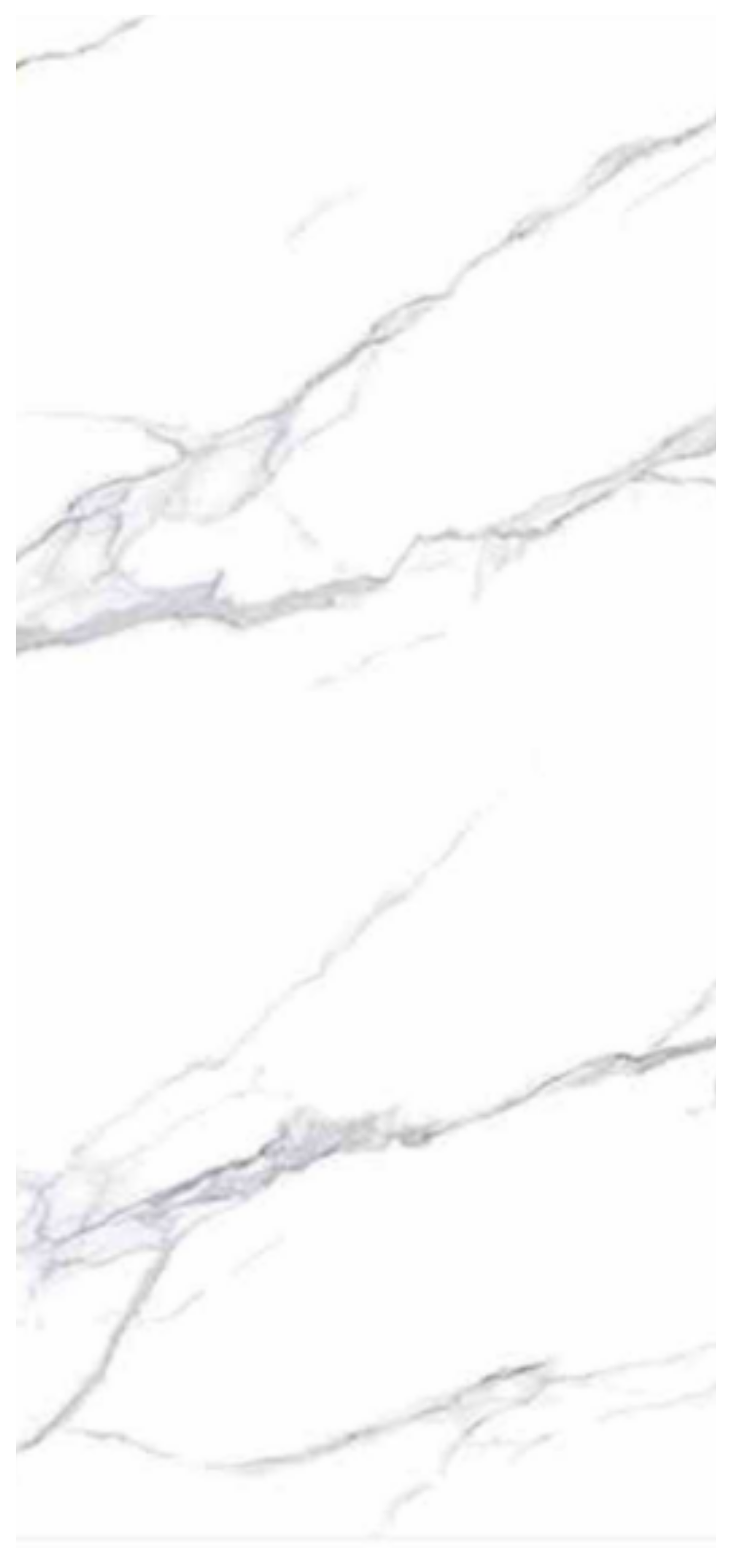 Normal Sintered Stone Slab - "Alphine White | ABC" Stone Pattern