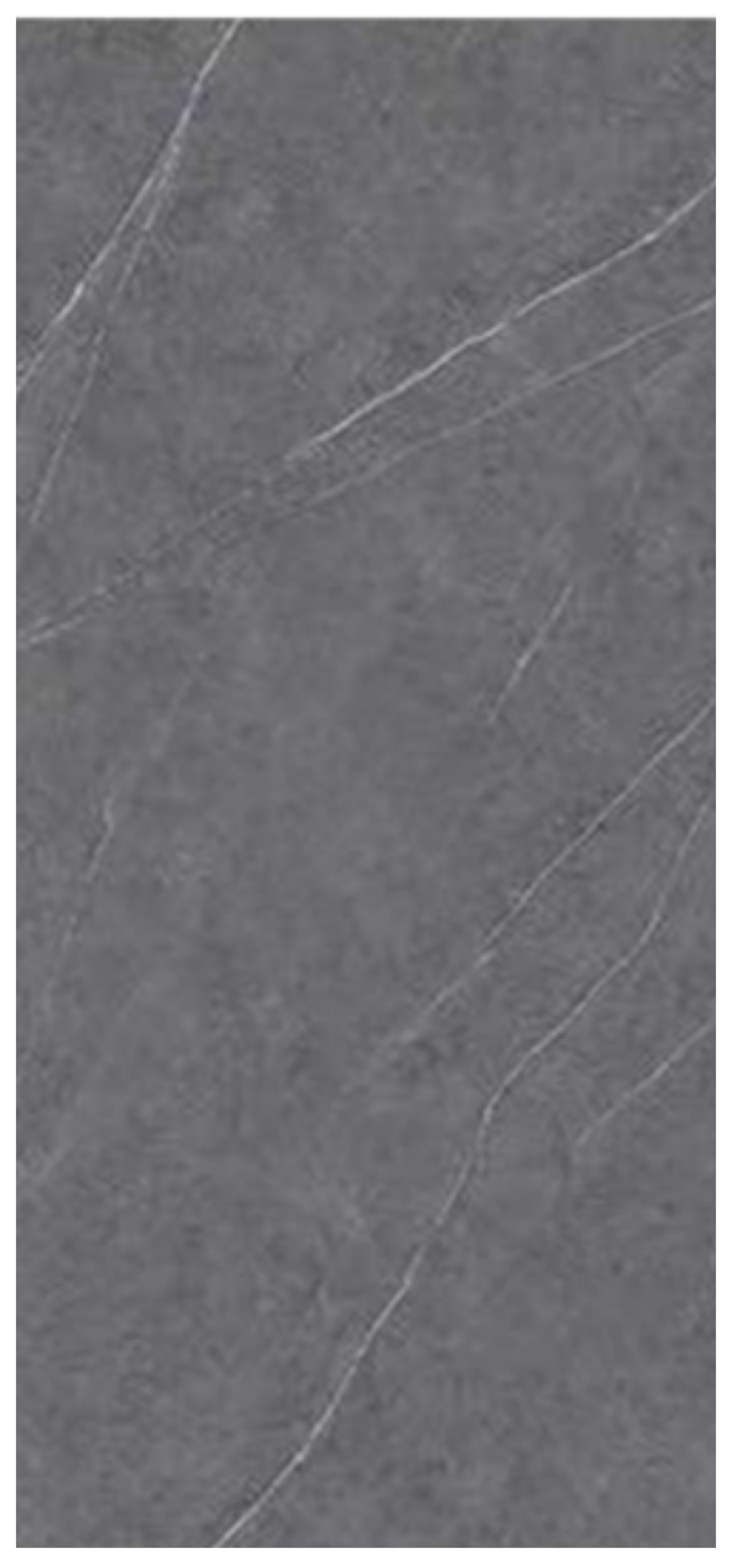 Normal Sintered Stone Slab - "Armani Dark Gray" Stone Pattern