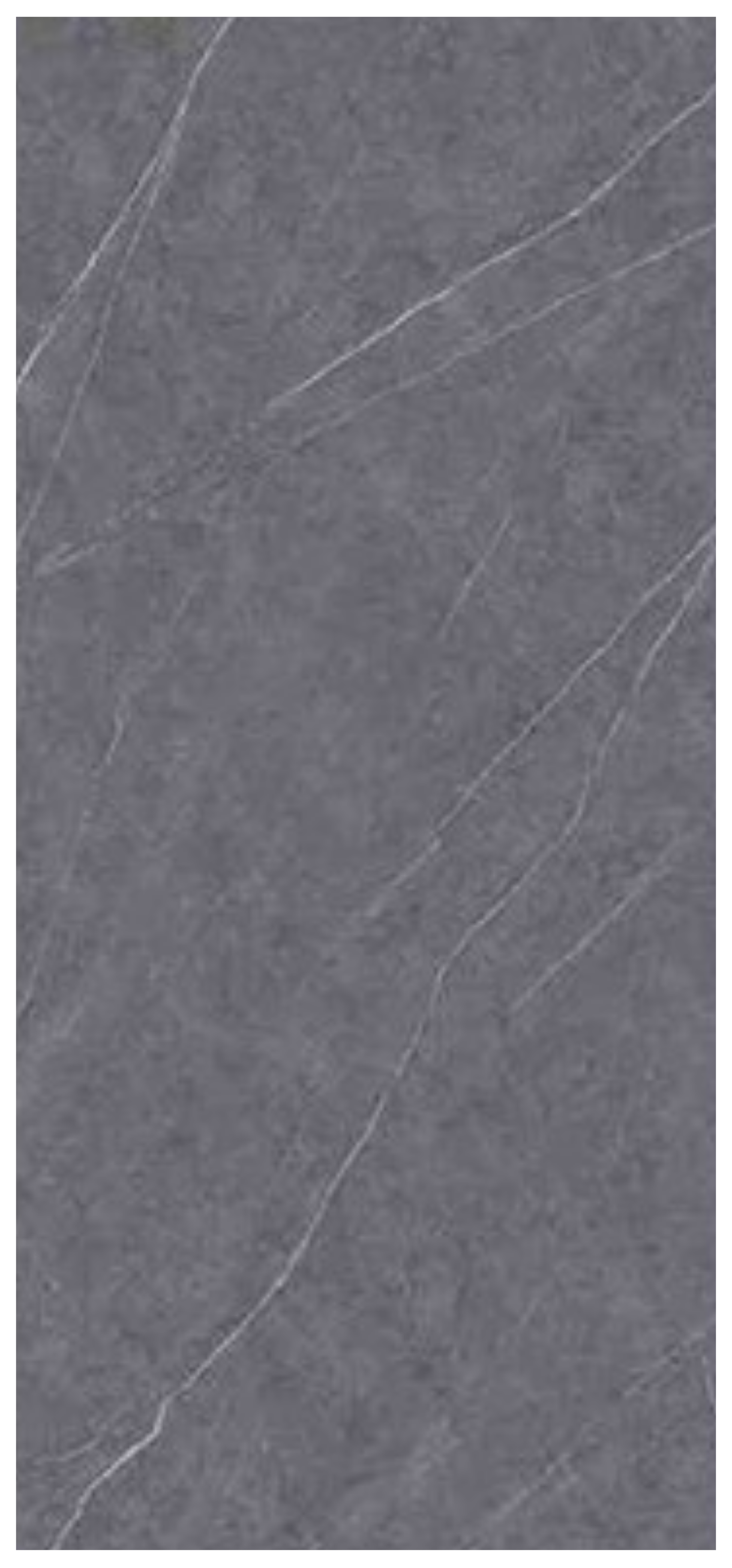 Normal Sintered Stone Slab - "Armani Dark Gray" Stone Pattern