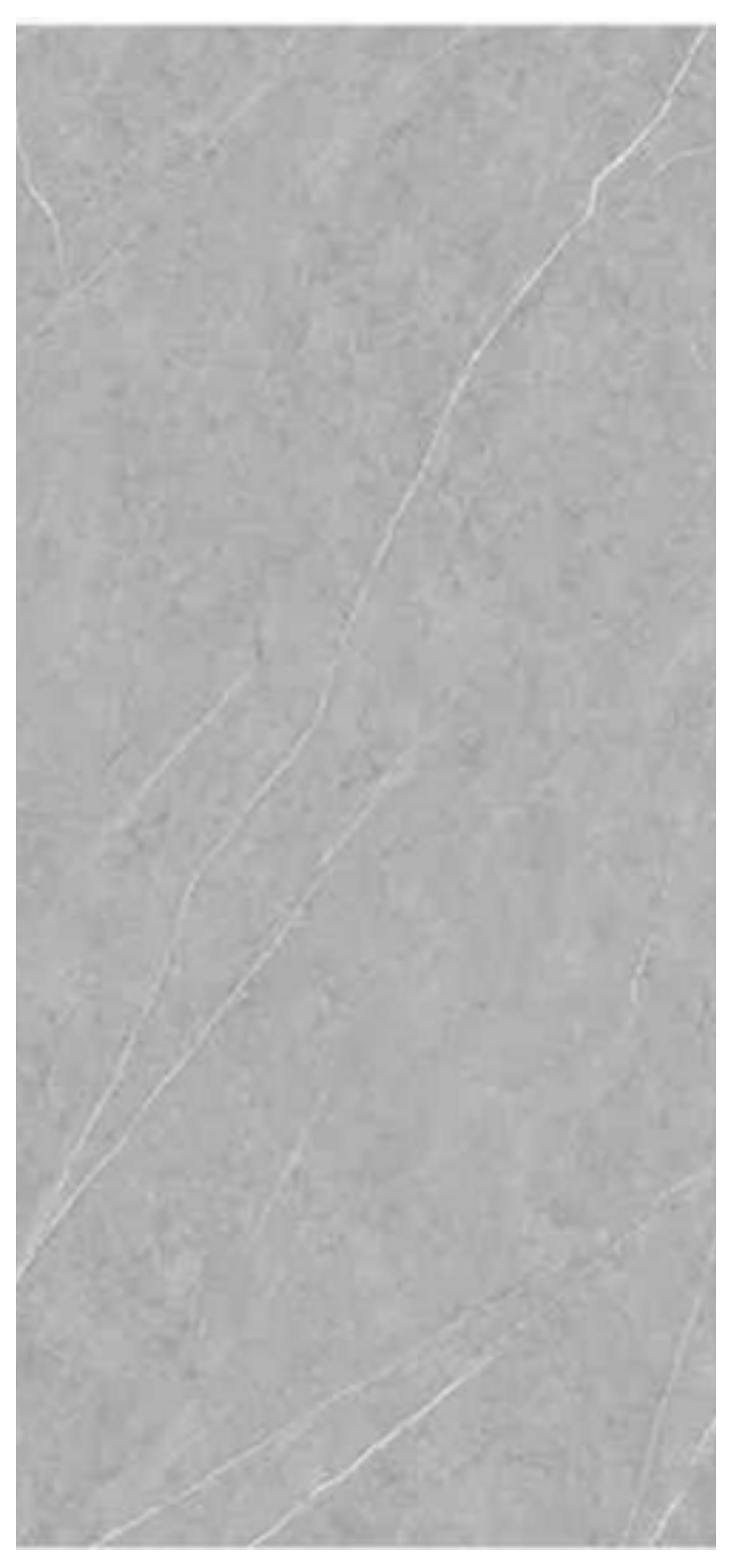 Normal Sintered Stone Slab - "Armani Light Gray" Stone Pattern