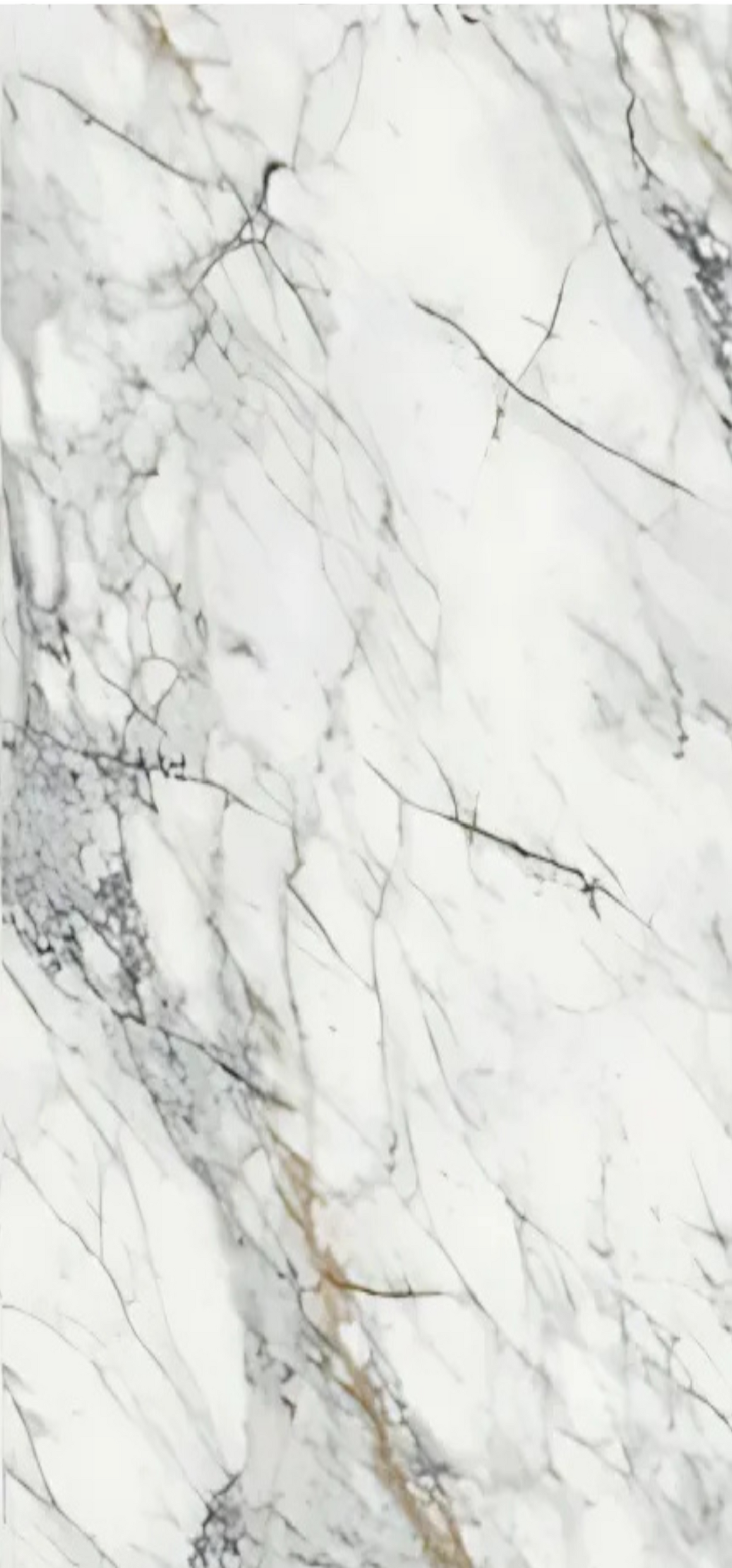 Normal Sintered Stone Slab - "Casa White | ABC" Stone Pattern