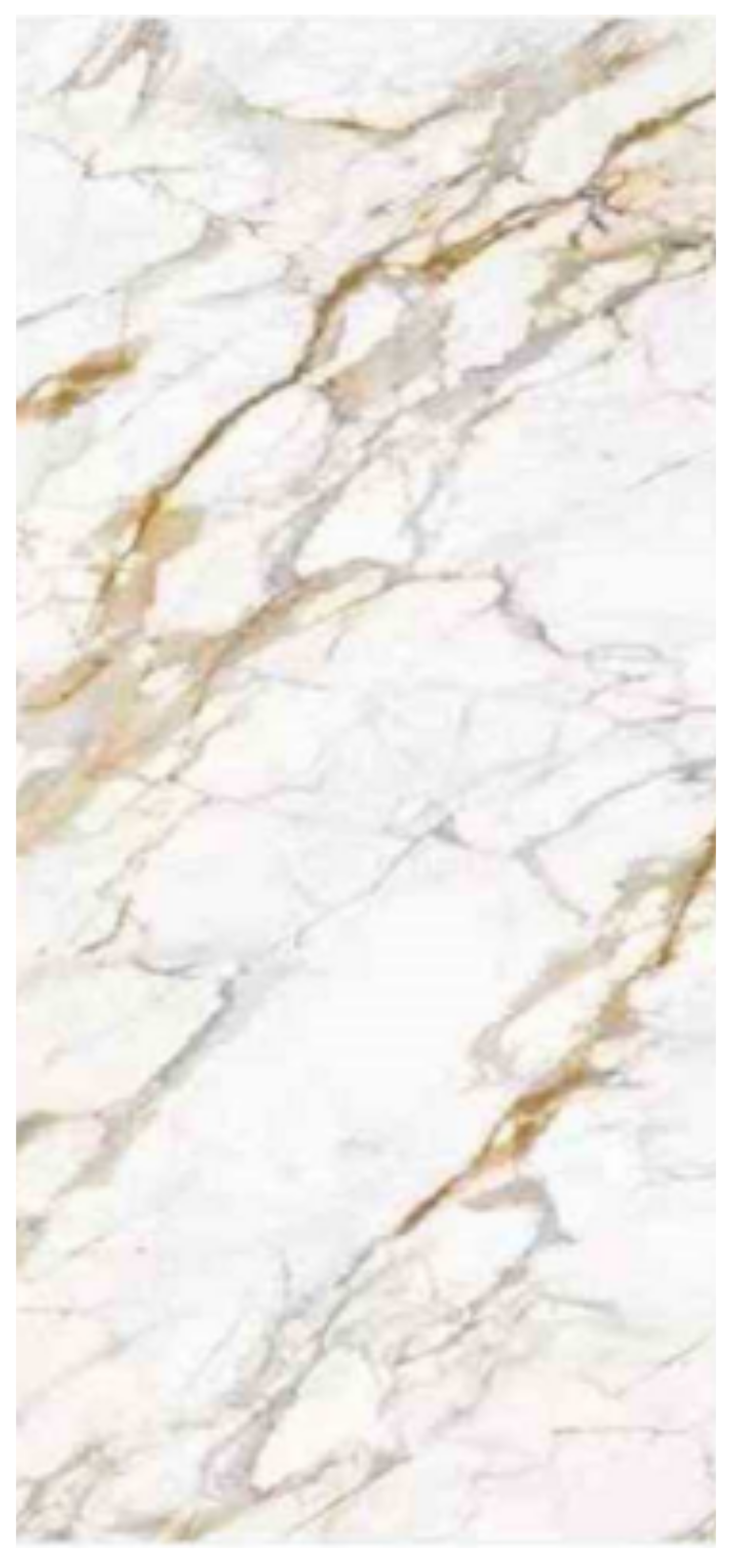 Normal Sintered Stone Slab - "Calacatta White Gold | AB" Stone Pattern