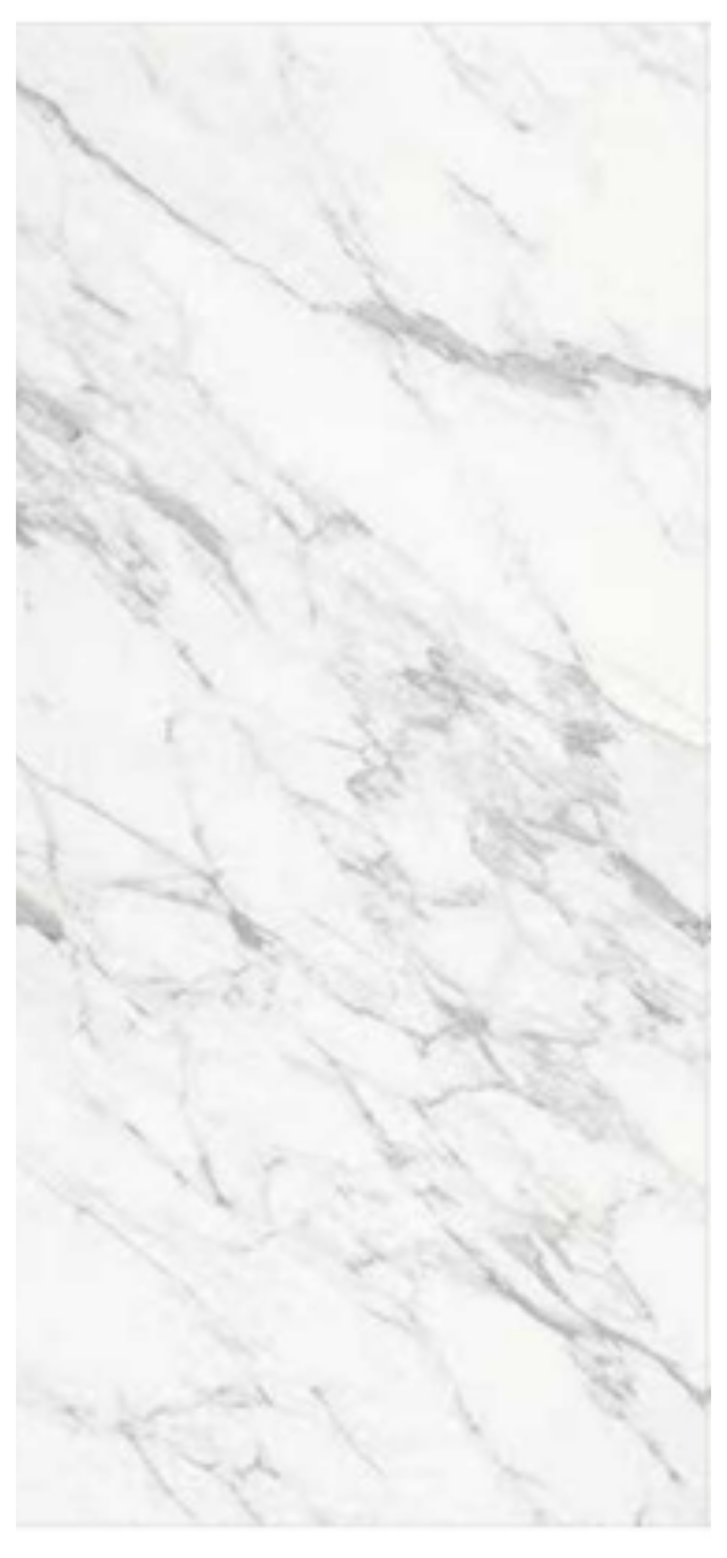 Normal Sintered Stone Slab - "Carrara White | AB" Stone Pattern
