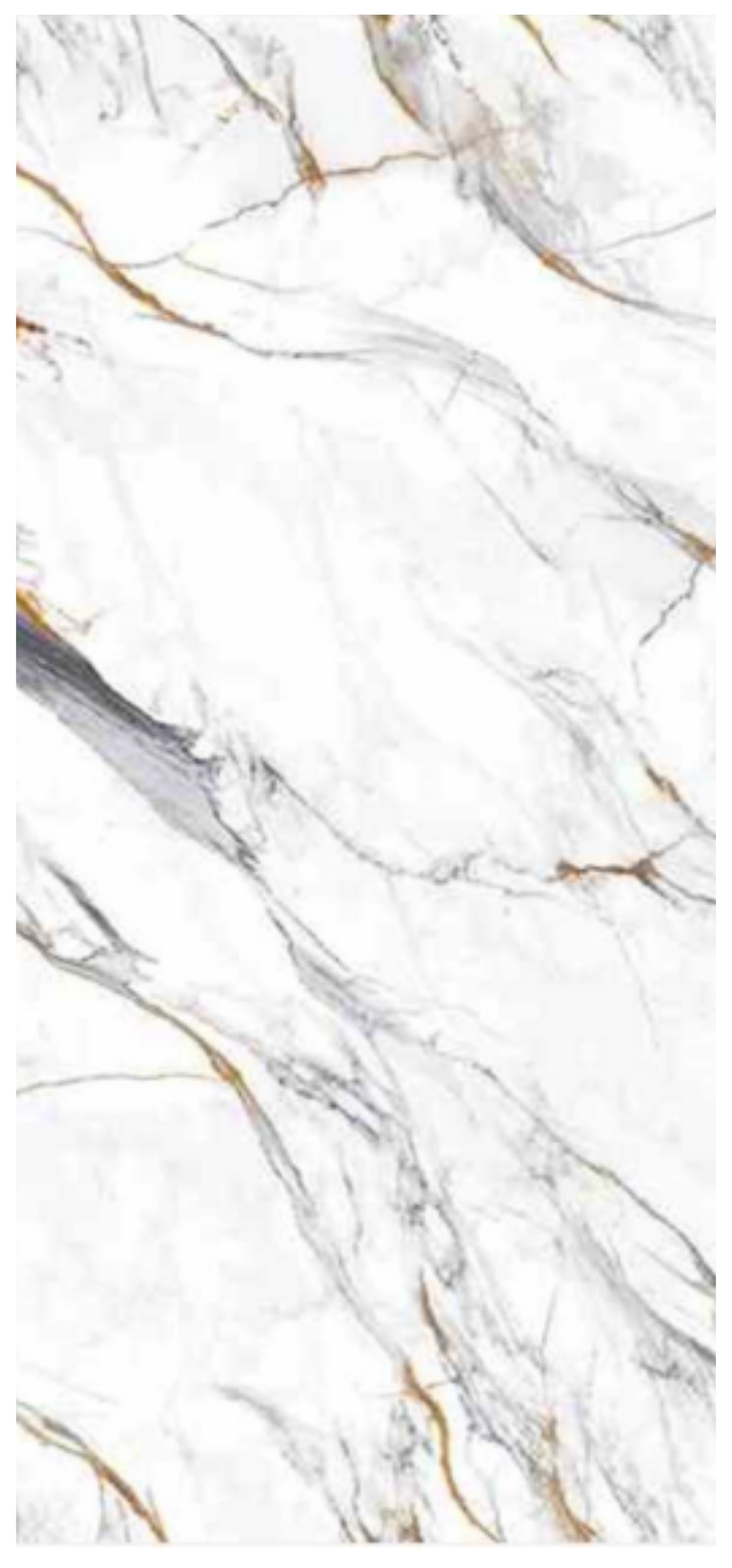 Normal Sintered Stone Slab - "Carved Calacatta Gold | ABC" Stone Pattern