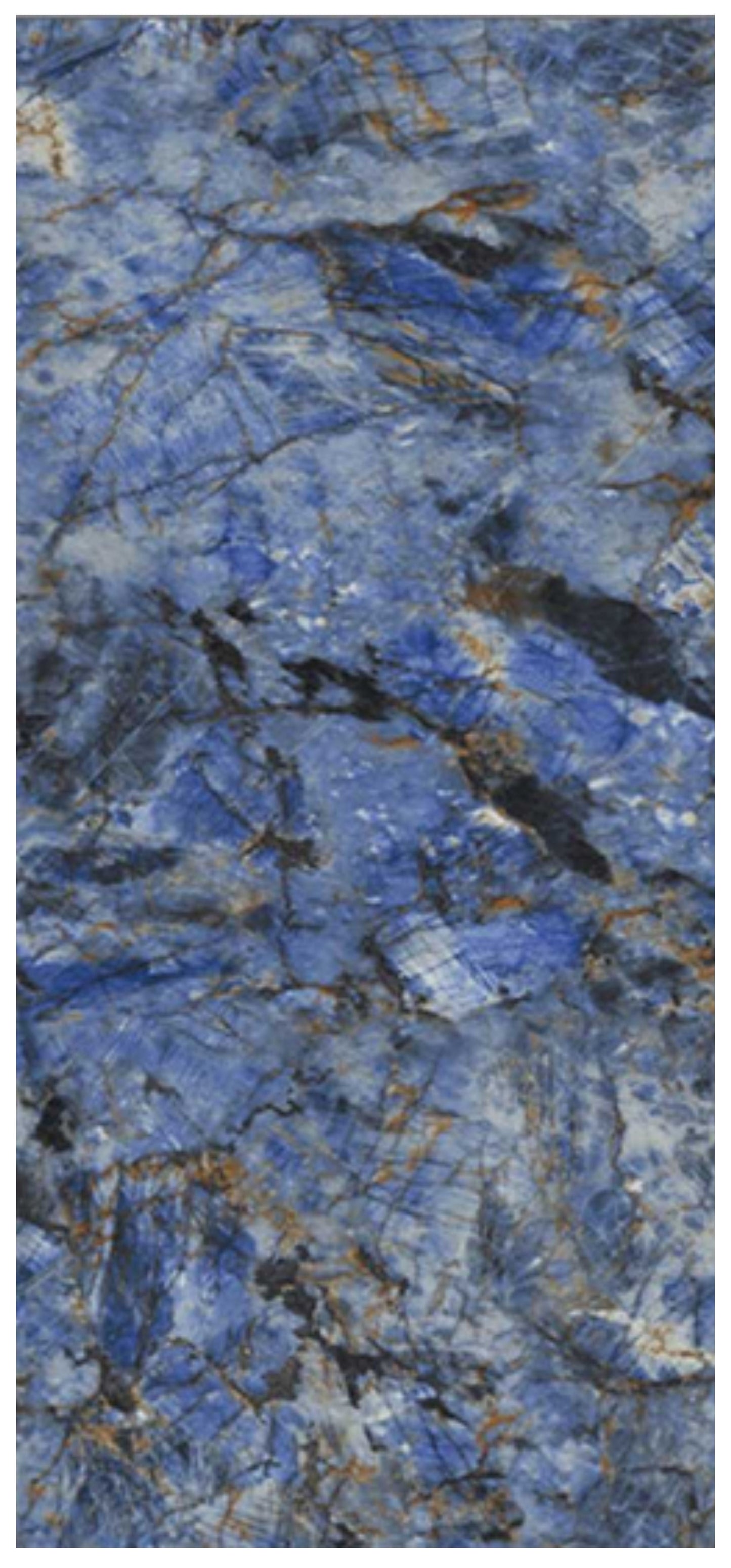 Normal Sintered Stone Slab - "Gem Sapphire | ABC" Stone Pattern