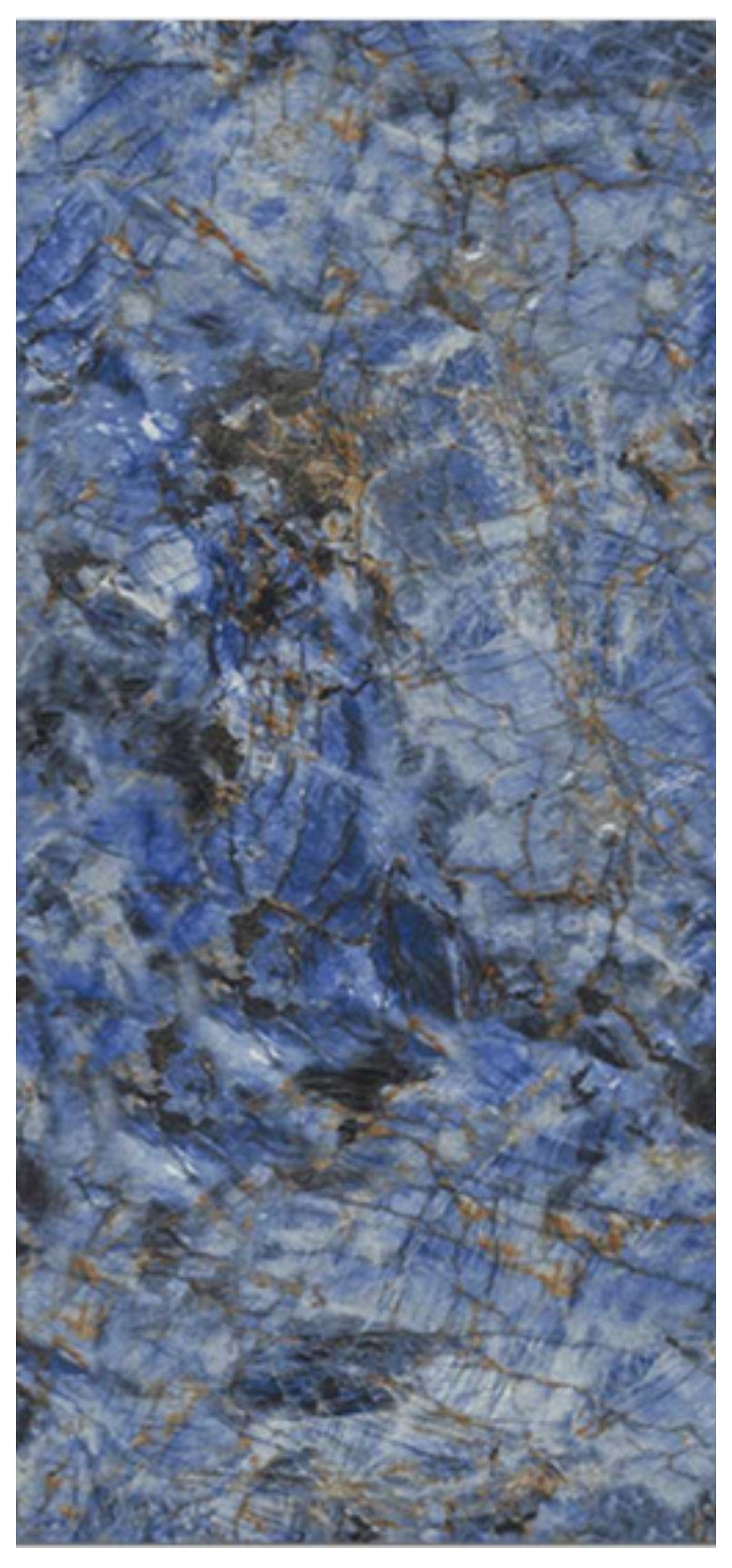 Normal Sintered Stone Slab - "Gem Sapphire | ABC" Stone Pattern