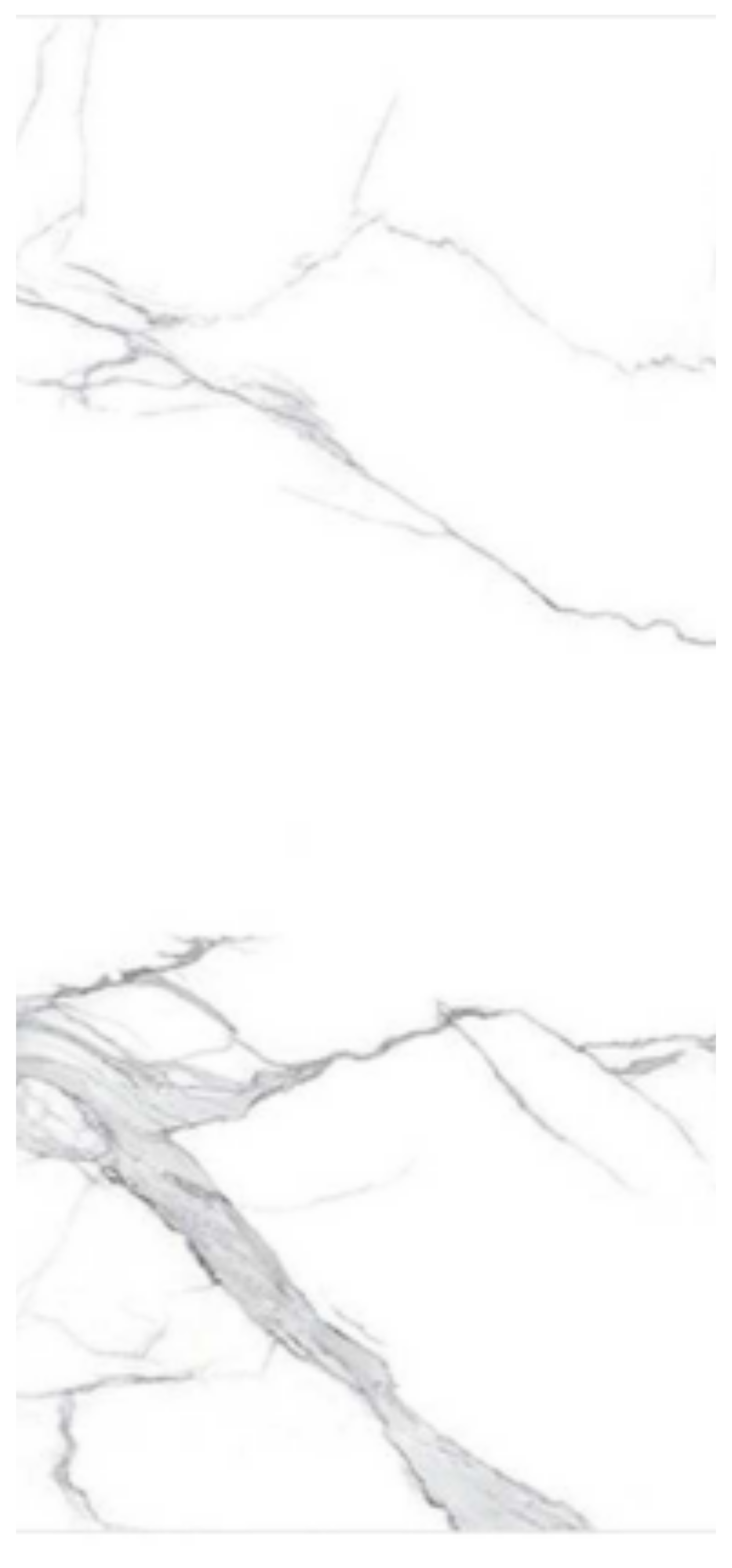 Normal Sintered Stone Slab - "Greek White 2 | ABC" Stone Pattern