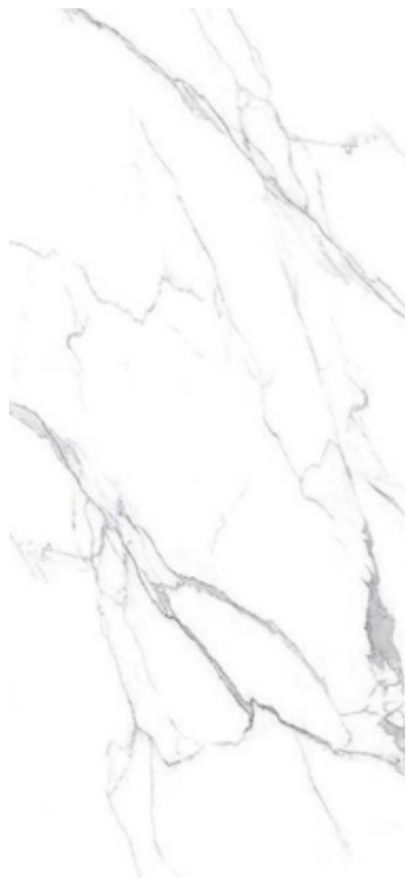 Normal Sintered Stone Slab - "Greek White 2 | ABC" Stone Pattern