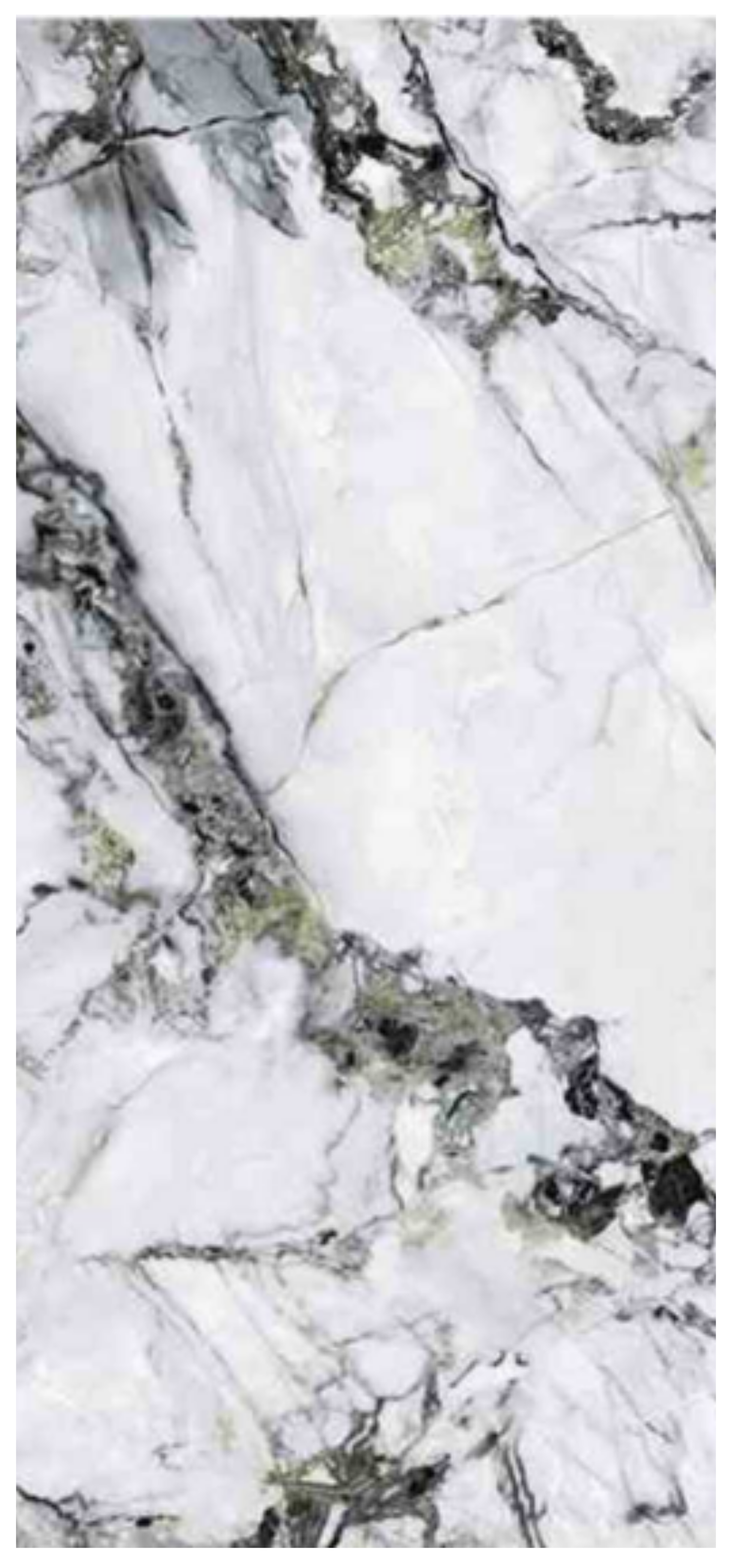 Normal Sintered Stone Slab - "Imperial Green Jade | ABC" Stone Pattern