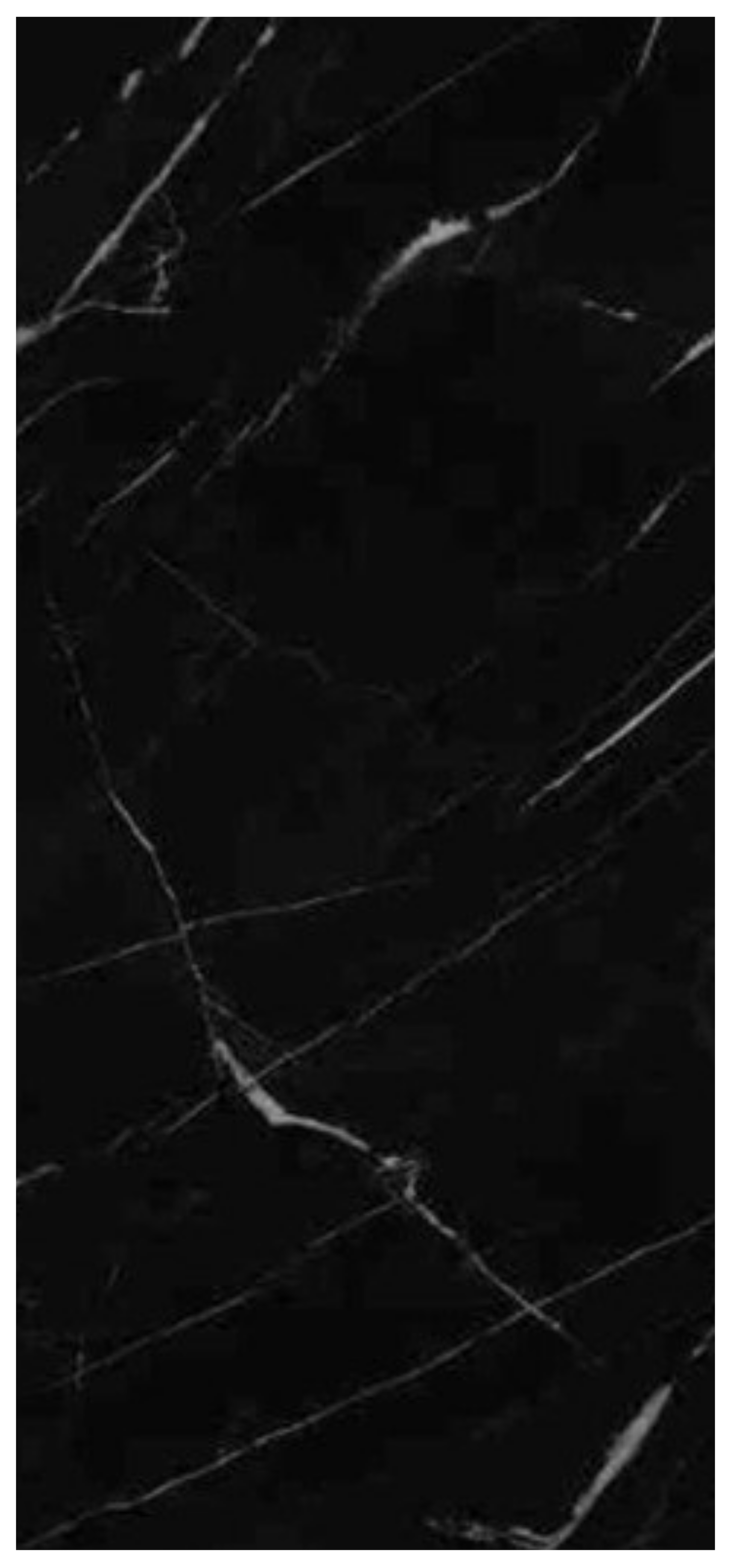 Normal Sintered Stone Slab - "Ink White" Stone Pattern