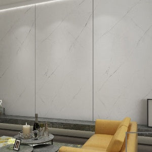 Normal Sintered Stone Slab - "Kamia White " Stone Pattern