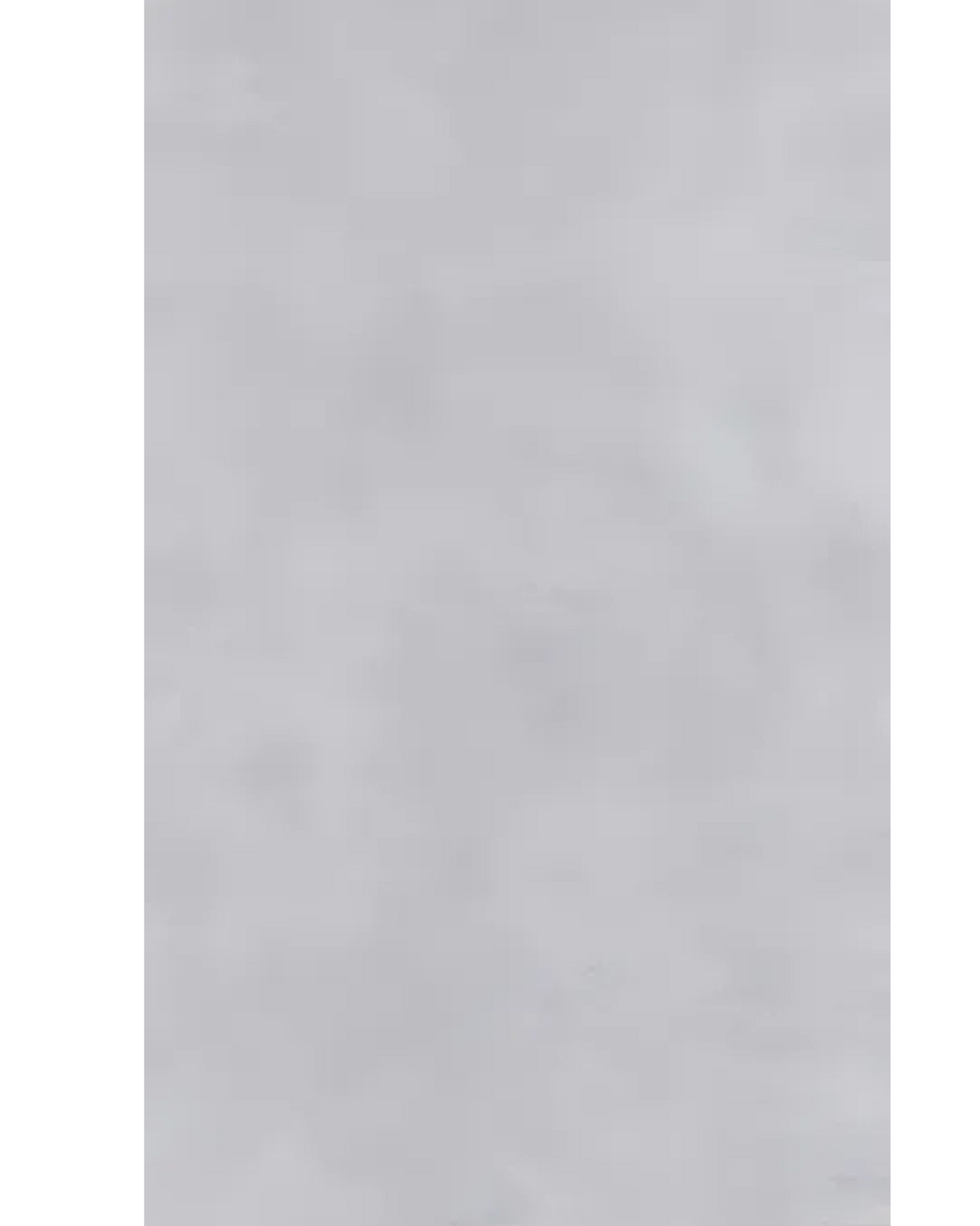 Normal Sintered Stone Slab - "Light Cement Gray" Stone Pattern