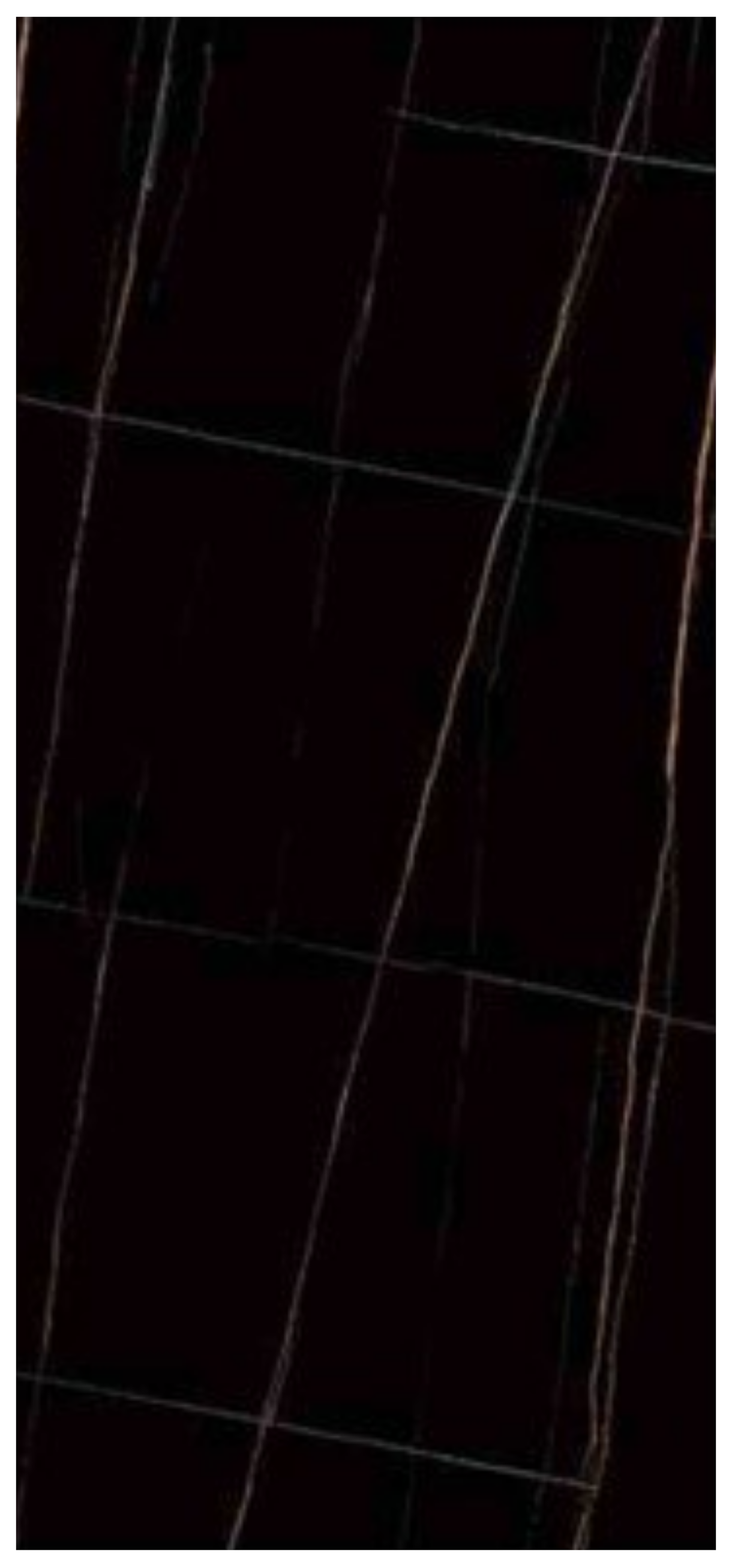 Normal Sintered Stone Slab - "Lauren Black Gold" Stone Pattern