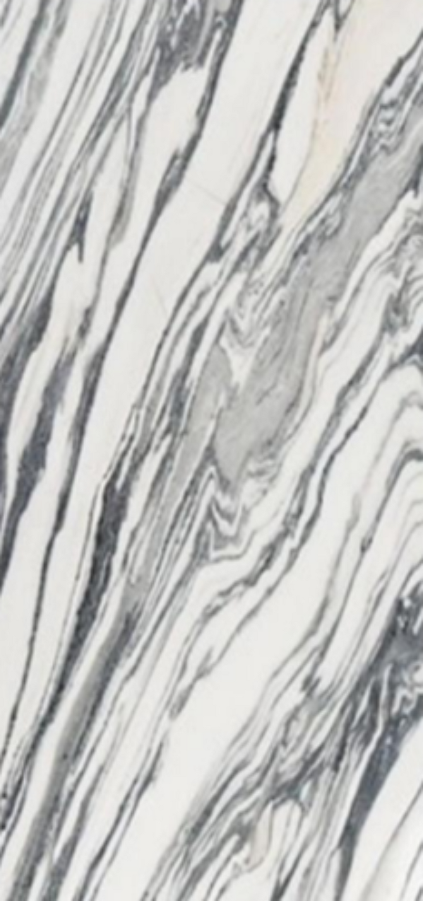 Full Body Sintered Stone Slab - " MT3003PF BANRA SHADE" Gray Black White