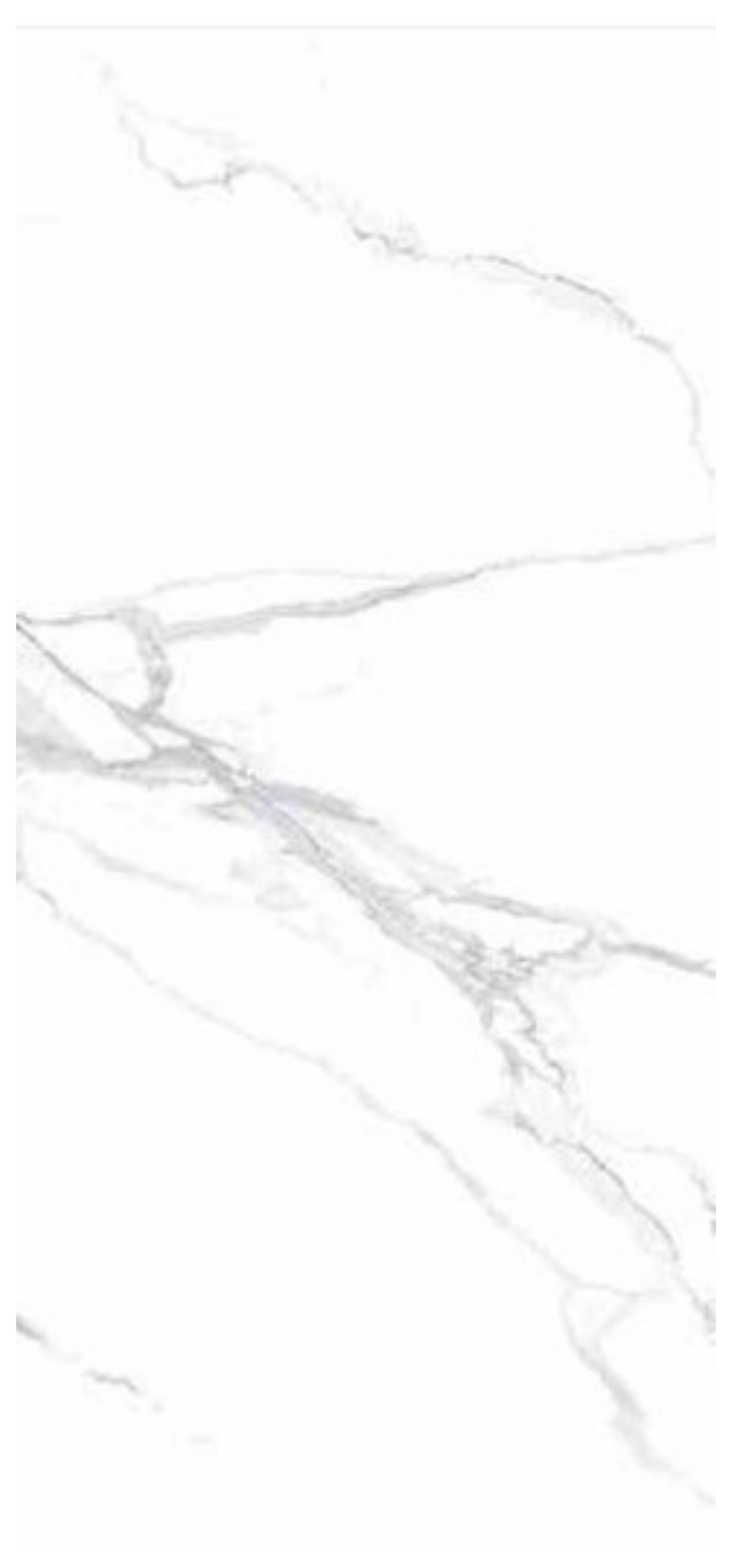 Normal Sintered Stone Slab - "New Calacatta White" Stone Pattern