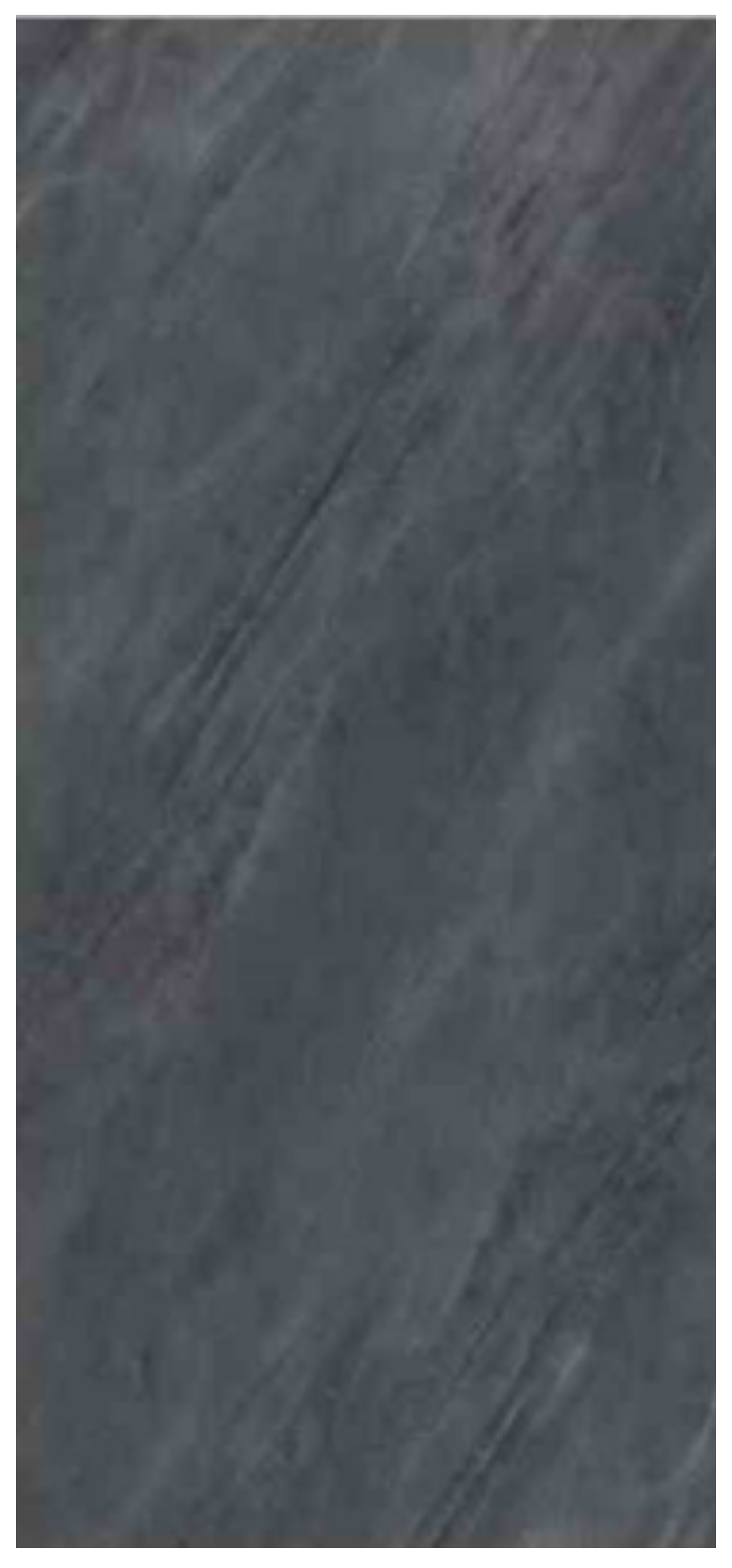 Normal Sintered Stone Slab - "Obsidian" Stone Pattern