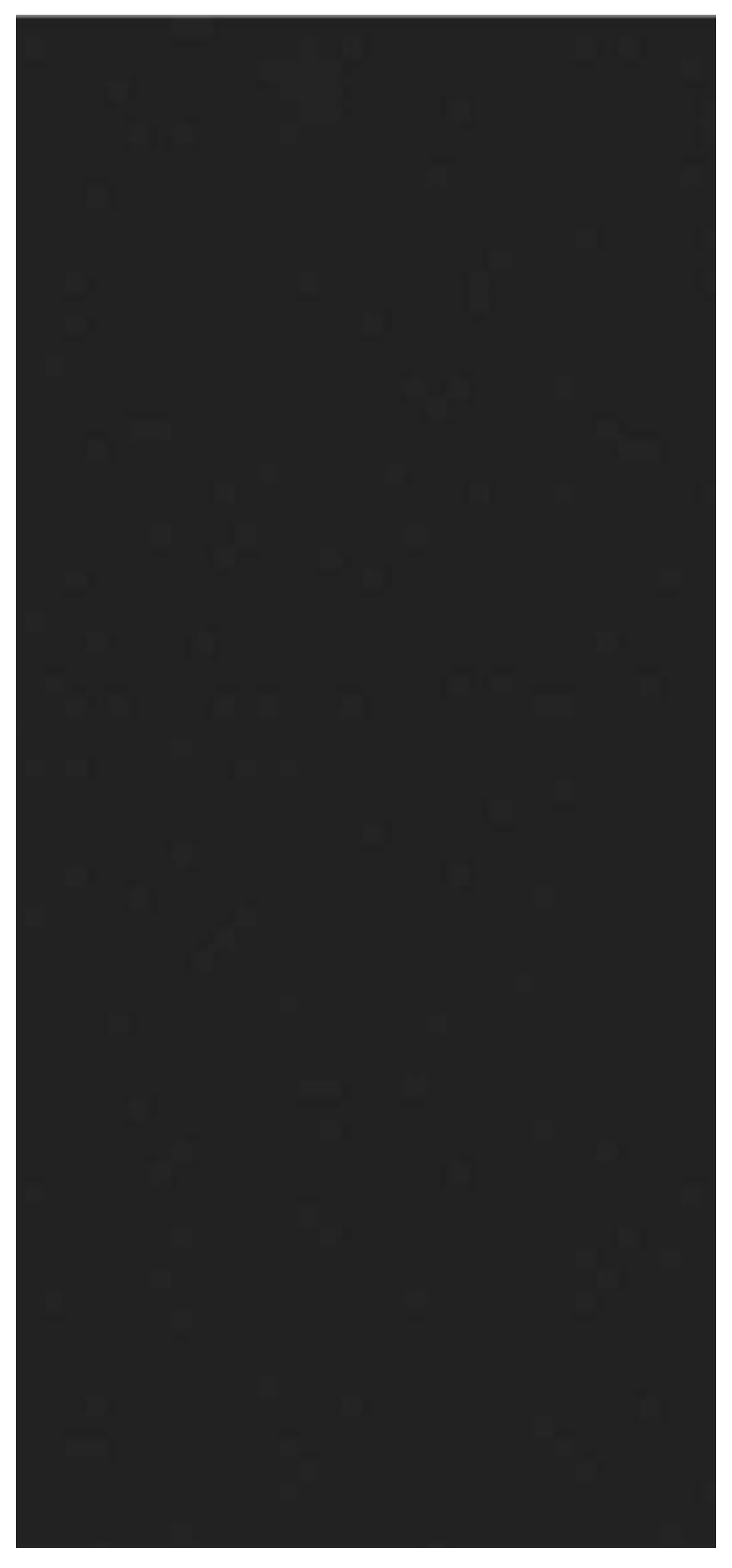 Normal Sintered Stone Slab - "Pure Black" Stone Pattern