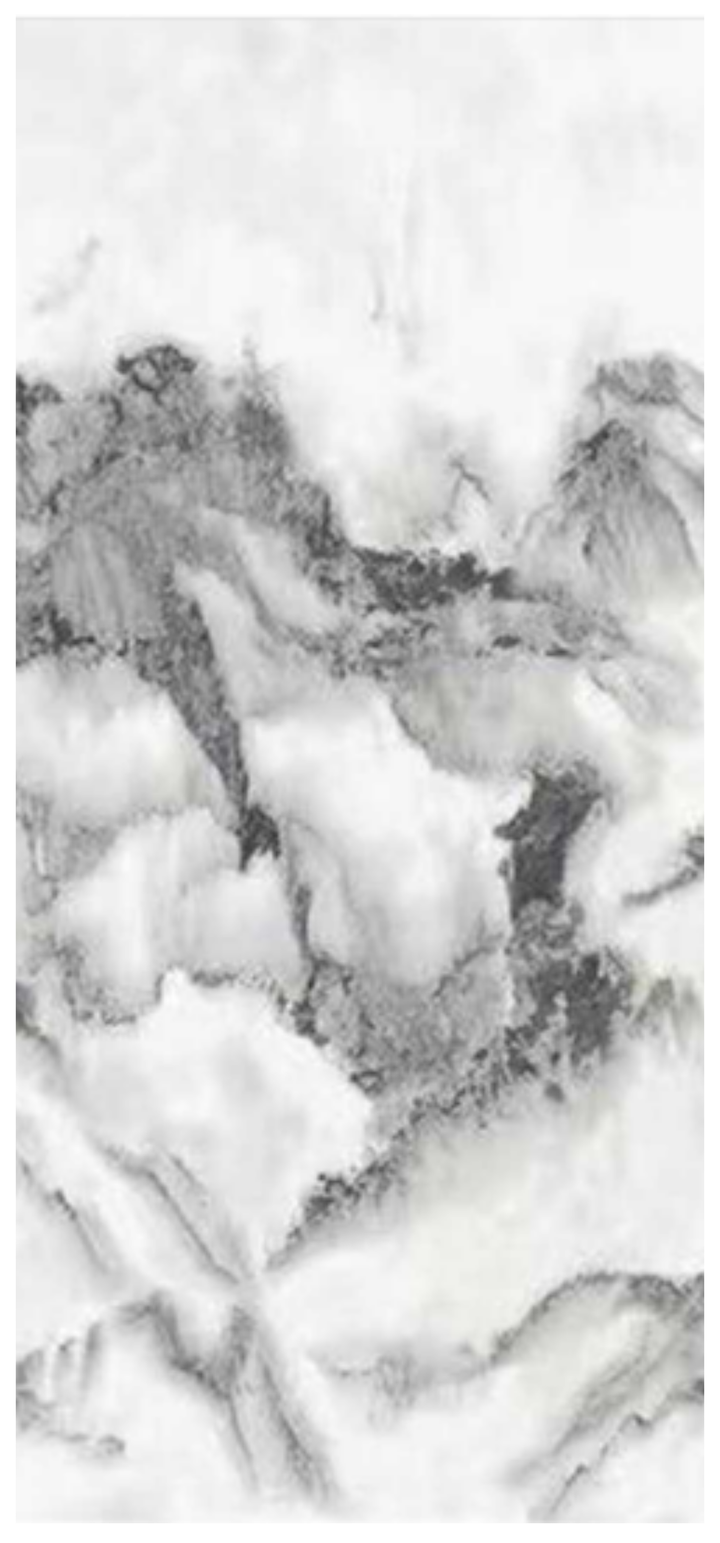 Normal Sintered Stone Slab - "Rich Mountain Residence Map | ABC" Stone Pattern