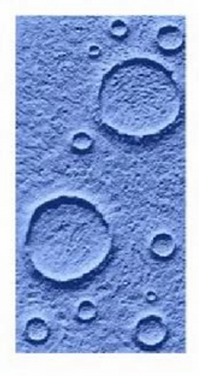 PU Stone - " Lunar stone (Large circle)"
