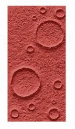 PU Stone - " Lunar stone (Large circle)"