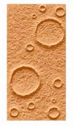 PU Stone - " Lunar stone (Large circle)"