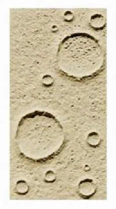 PU Stone - " Lunar stone (Large circle)"