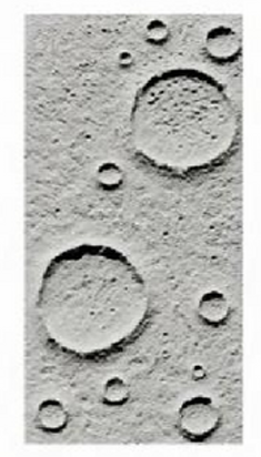 PU Stone - " Lunar stone (Large circle)"
