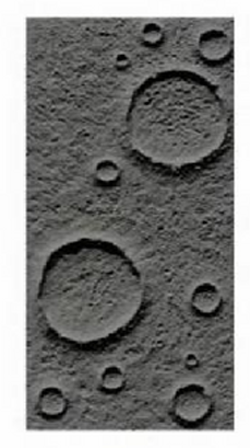 PU Stone - " Lunar stone (Large circle)"