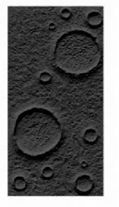 PU Stone - " Lunar stone (Large circle)"