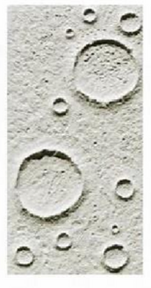 PU Stone - " Lunar stone (Large circle)"