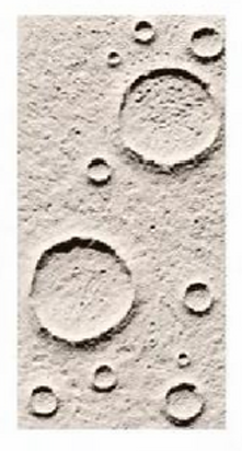 PU Stone - " Lunar stone (Large circle)"
