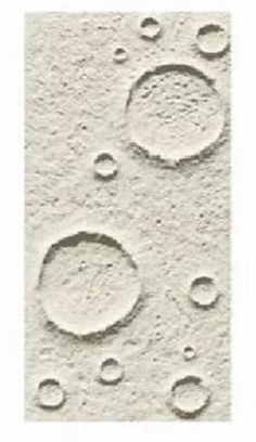 PU Stone - " Lunar stone (Large circle)"