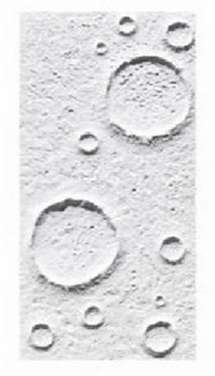 PU Stone - " Lunar stone (Large circle)"