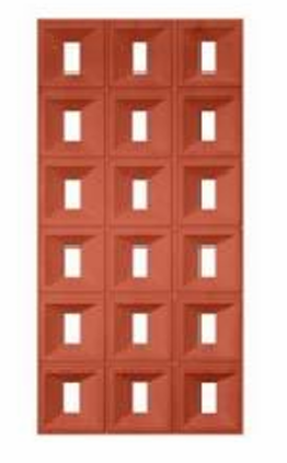 PU Stone - " PU Component Stone (Rectangle)"