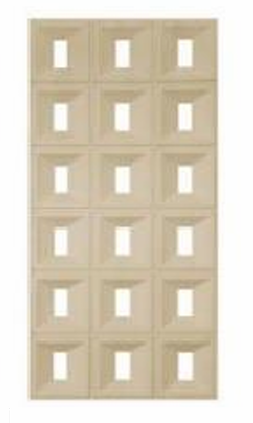 PU Stone - " PU Component Stone (Rectangle)"