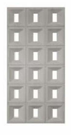 PU Stone - " PU Component Stone (Rectangle)"
