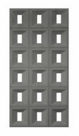 PU Stone - " PU Component Stone (Rectangle)"