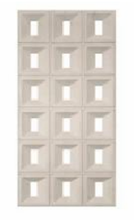 PU Stone - " PU Component Stone (Rectangle)"