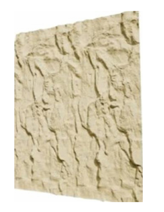 PU Stone - "Mountain Peak Stone (Continuous Texture)"