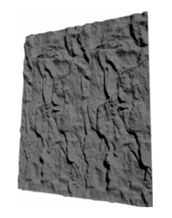 PU Stone - "Mountain Peak Stone (Continuous Texture)"