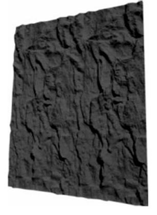 PU Stone - "Mountain Peak Stone (Continuous Texture)"