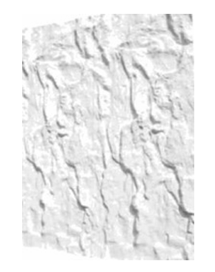 PU Stone - "Mountain Peak Stone (Continuous Texture)"