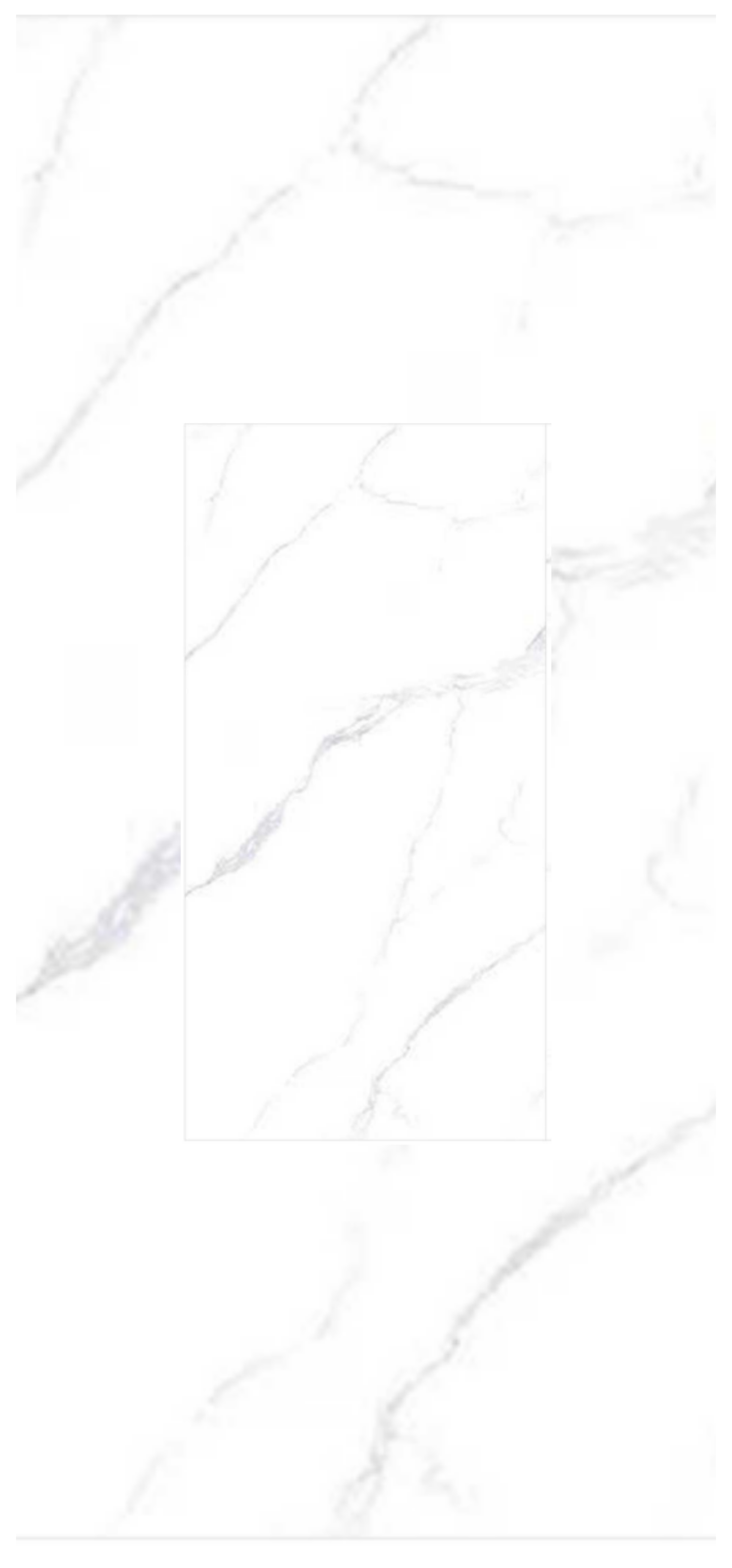 Normal Sintered Stone Slab - "Snow White | ABC" Stone Pattern