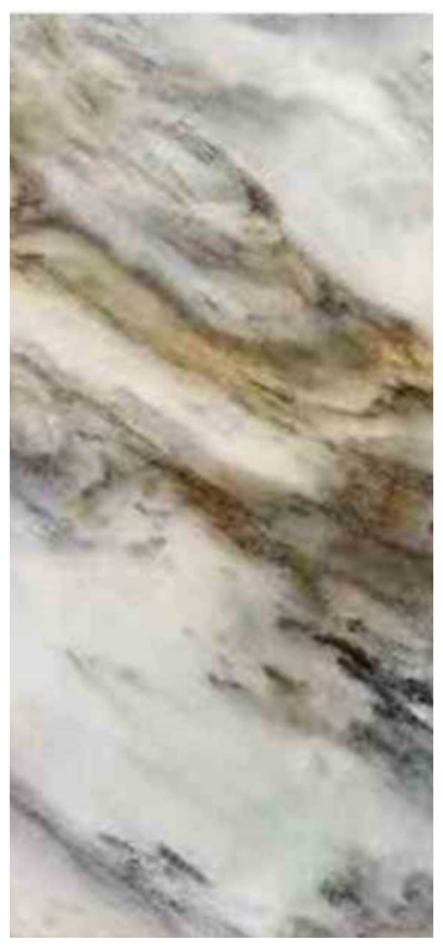 Normal Sintered Stone Slab - "The Phantom of the Louvre | ABC" Stone Pattern