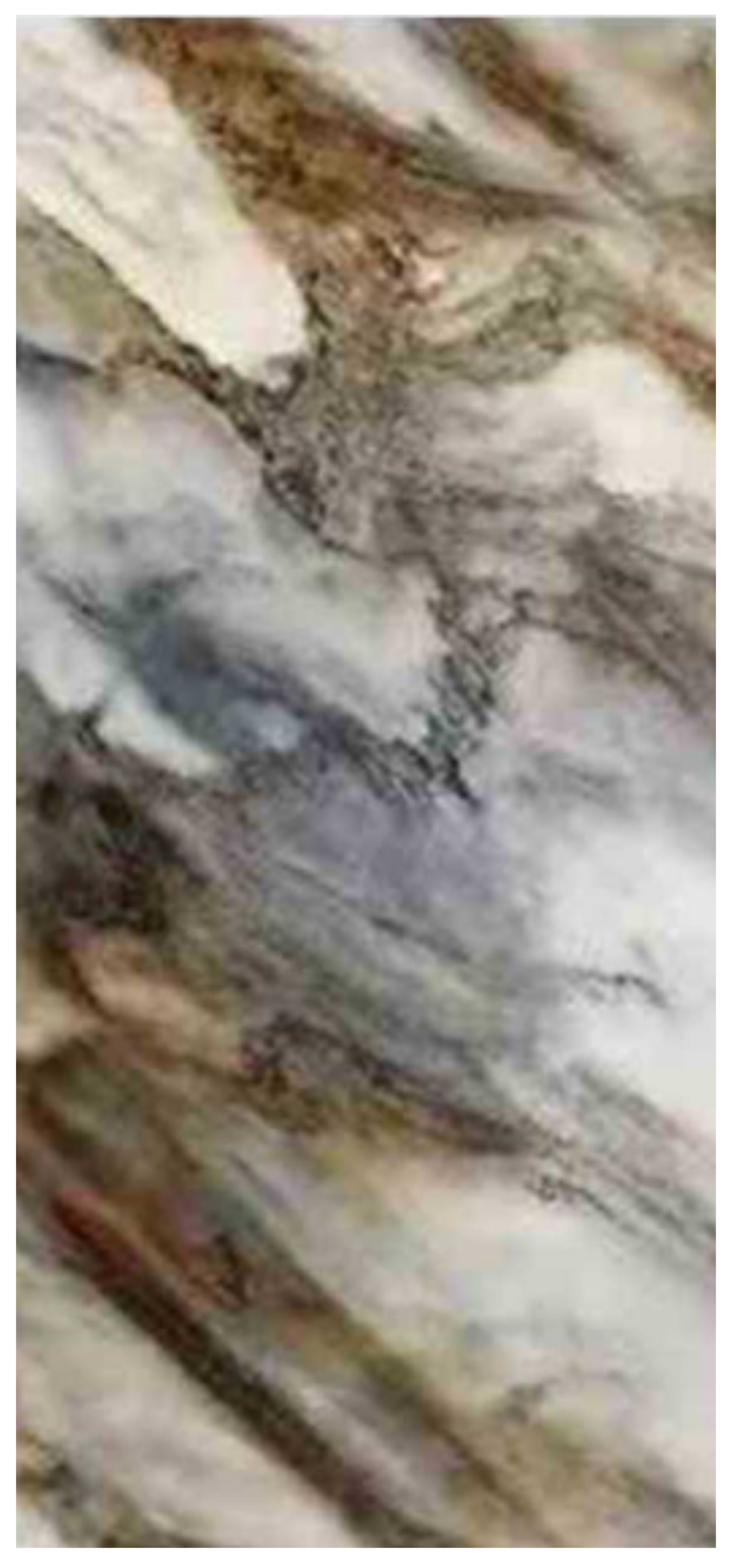Normal Sintered Stone Slab - "The Phantom of the Louvre | ABC" Stone Pattern