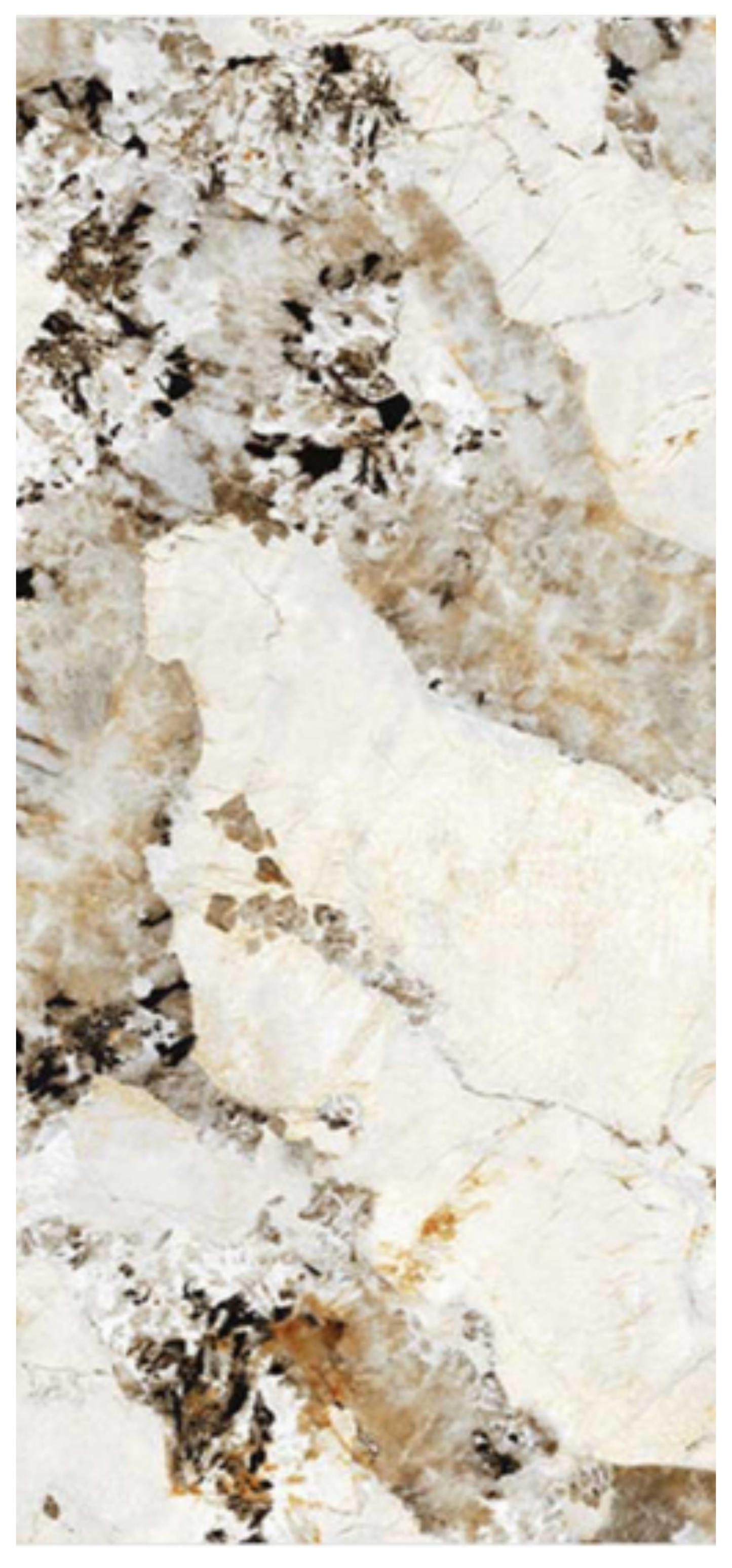 Normal Sintered Stone Slab - "Top Pandora | ABC" Stone Pattern