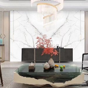 Normal Sintered Stone Slab - "Calacatta White " Stone Pattern