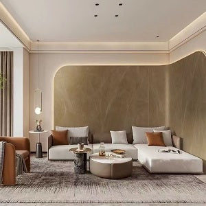 Normal Sintered Stone Slab - "Dunhuang | AB" Stone Pattern